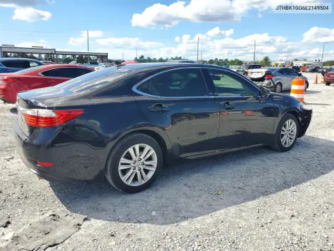 JTHBK1GG6E2149504 — 2014 Lexus ES, фото 3 с аукциона Copart, Передняя часть