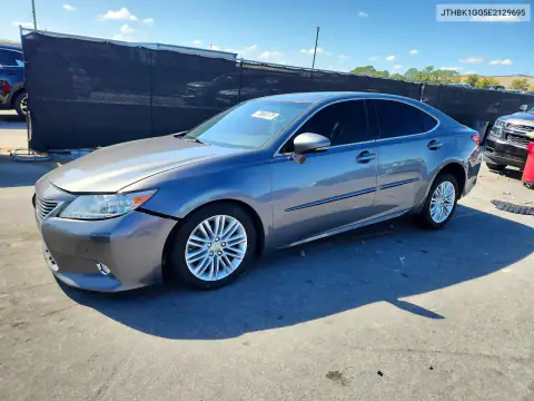 JTHBK1GG5E2129695 — 2014 Lexus ES, ქვედა ნაწილის დაზიანება, ფოტოები შეკეთებამდე