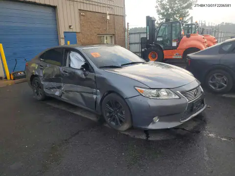 JTHBK1GG1F2206581 — 2015 Lexus ES, photo 4 from Copart 20.10.2026, Front end