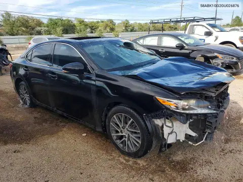 58ABK1GG2GU026876 — 2016 Lexus ES, фото 4 с аукциона Copart 15.10.2026, Передняя часть