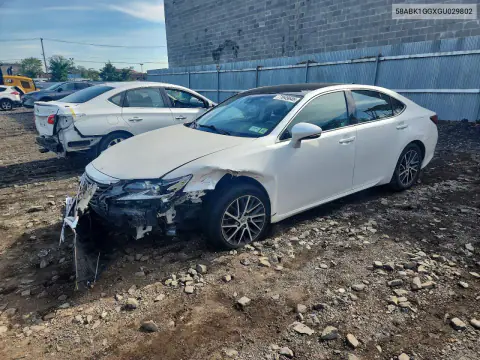 2016 Lexus Es 350 VIN 58ABK1GGXGU029802 фото 1