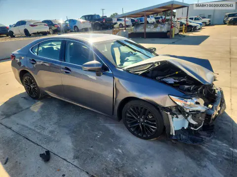 2016 Lexus Es 350 VIN 58ABK1GG2GU002643 фото 4