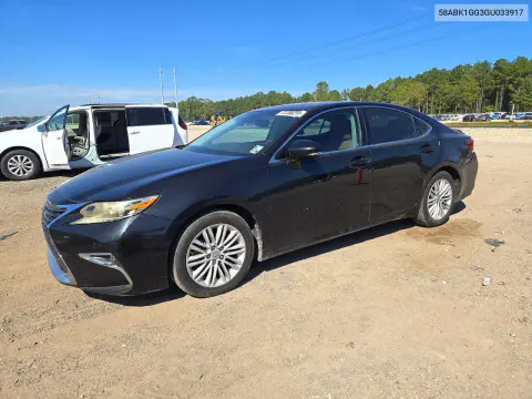 2016 Lexus Es 350 VIN 58ABK1GG3GU033917 фото 1