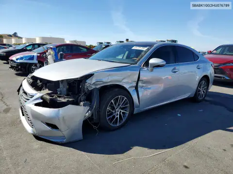 58ABK1GG2HU076789 — 2017 Lexus ES, Parte delantera (Front End), fotos antes de reparar