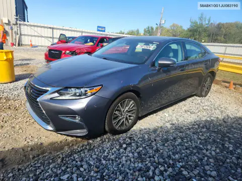 58ABK1GG1JU083190 — 2018 Lexus ES, Tył, zdjęć przed naprawą