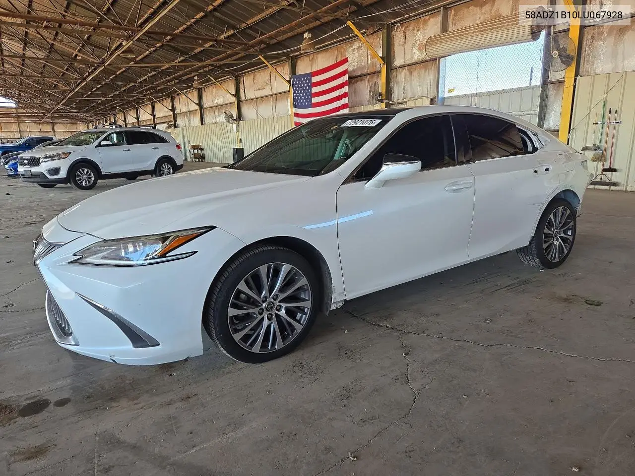 58ADZ1B10LU067928 Lexus ES 2020 — повреждение Задняя часть, фото до ремонта