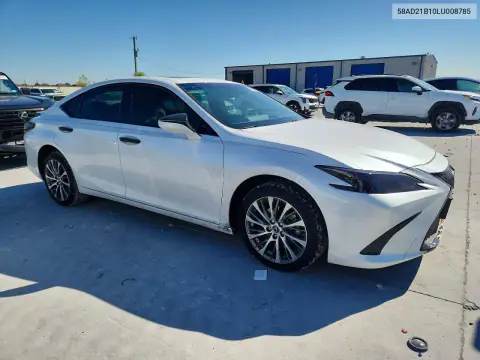 58AD21B10LU008785 — 2020 Lexus ES, photo 4 from Copart, Undercarriage damage
