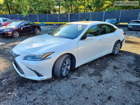 2021 Lexus Es 300H VIN 58ADA1C15MU012902 фото 1