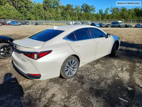 2021 Lexus Es 300H VIN 58ADA1C15MU012902 фото 3