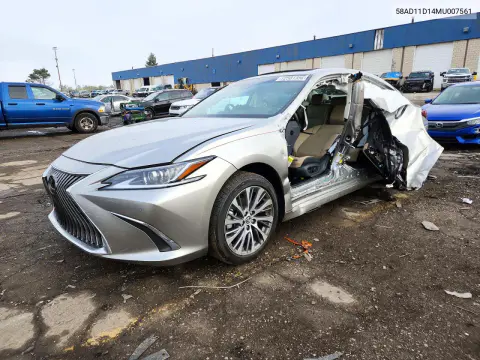 2021 Lexus Es 250 Base VIN 58AD11D14MU007561 фото 1