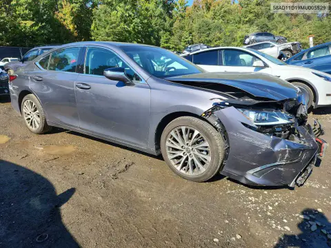 2021 Lexus Es 250 Base VIN 58AD11D19MU005529 фото 4