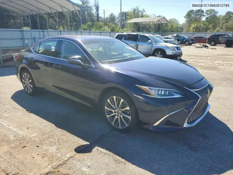 2021 Lexus Es 300H VIN 58ADA1C15MU012785 фото 4