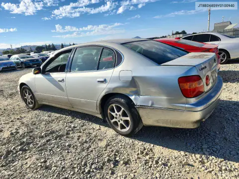 2000 Lexus Gs 300 VIN JT8BD68S9Y0100940 фото 2