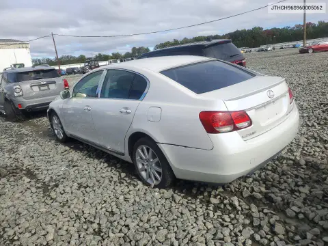 2006 Lexus Gs 300 VIN JTHCH96S960005062 фото 2
