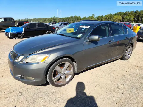 2006 Lexus Gs 430 VIN JTHBN96S565001775 фото 1