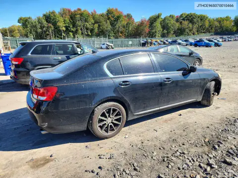 2007 Lexus Gs 350 VIN JTHCE96S070010466 фото 3