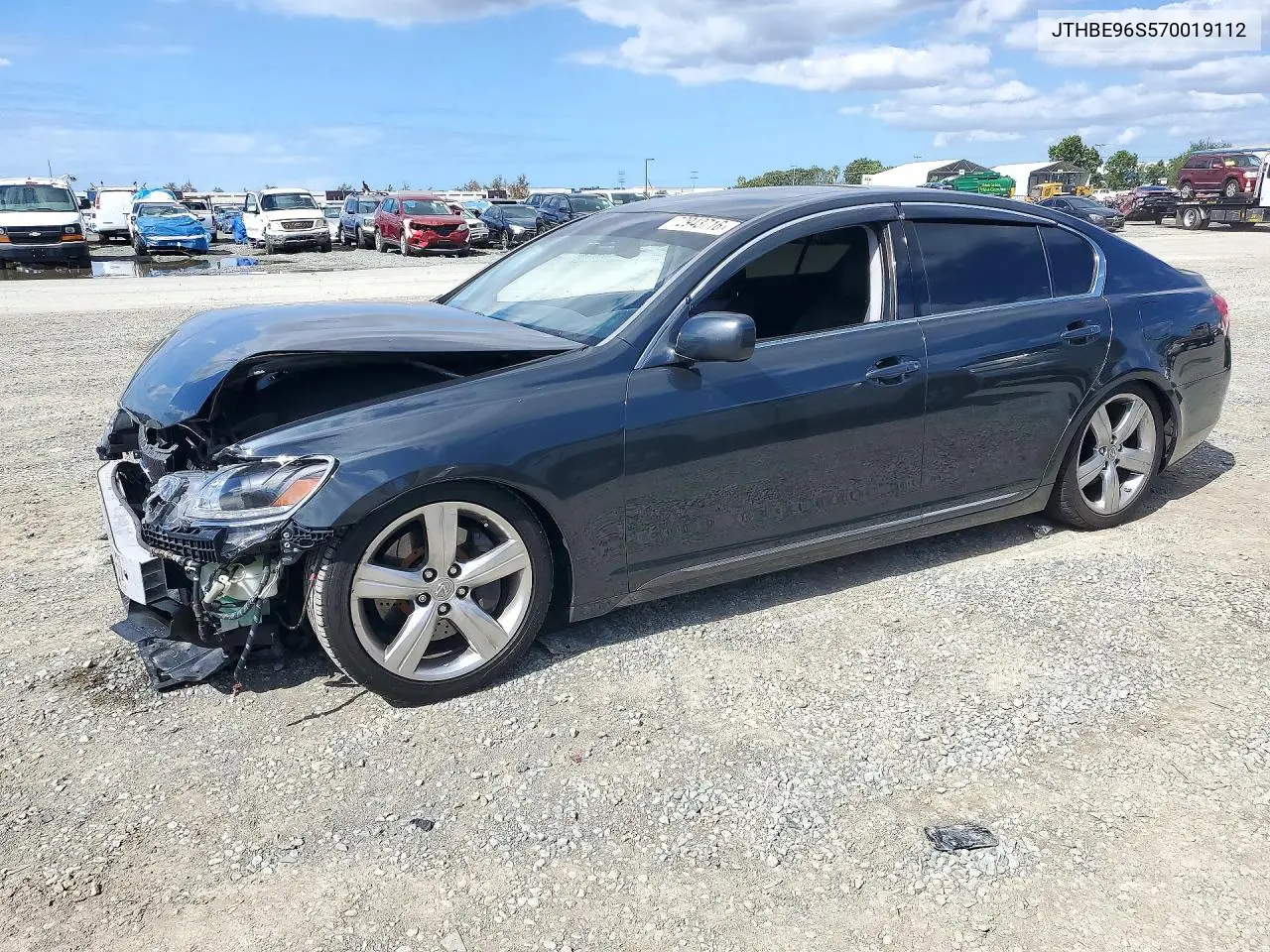 JTHBE96S570019112 Lexus GS 2007 — повреждение Передняя часть, фото до ремонта