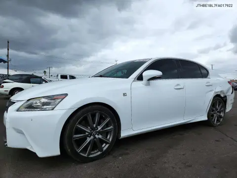 JTHBE1BL7FA017922 — 2015 Lexus GS, Задняя часть, фото до ремонта