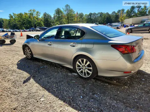 2015 Lexus Gs 350 VIN JTHBE1BL3FA016833 фото 2