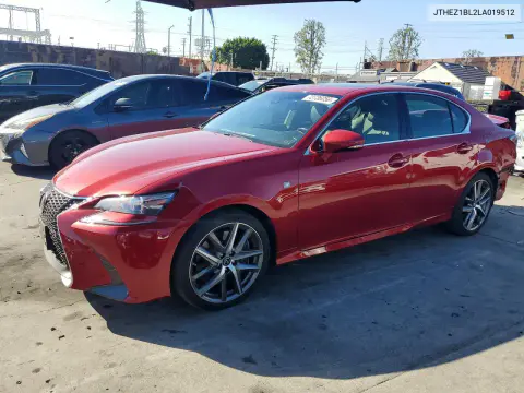 JTHEZ1BL2LA019512 — 2020 Lexus GS, Задняя часть, фото до ремонта