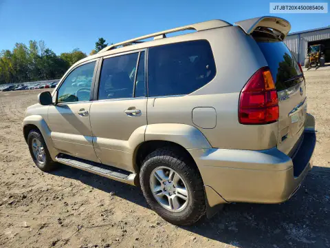 JTJBT20X450085406 — 2005 Lexus GX, photo 2 from Copart 26.10.2026, Minor dents and scratches