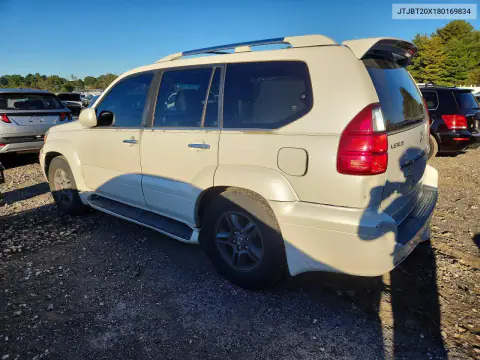 2008 Lexus Gx 470 VIN JTJBT20X180169834 фото 2