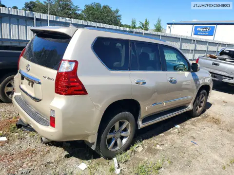 2012 Lexus Gx 460 Premium VIN JTJJM7FXXC5048003 фото 3