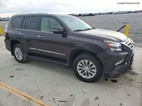 JTJBM7FX0H5153709 — 2017 Lexus GX, ფოტო 4, Copart, წინა ნაწილი