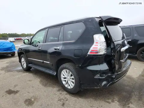 JTJBM7FX2H5172195 — 2017 Lexus GX, photo 2 from Copart, Rear end