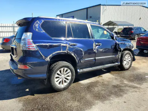 2019 Lexus Gx 460 VIN JTJBM7FX0K5215228 фото 3