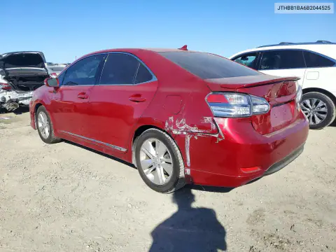 JTHBB1BA6B2044525 — 2011 Lexus HS, фото 2 с аукциона Copart, Задняя часть