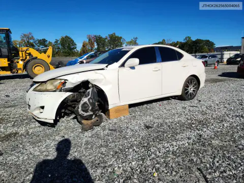 JTHCK262565004065 — 2006 Lexus IS, Передняя часть, фото до ремонта