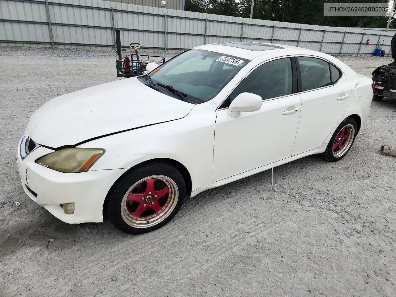 2006 Lexus Is 250 VIN JTHCK262462005032 фото 1