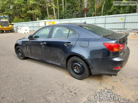 2007 Lexus Is 250 VIN JTHCK262372015679 фото 2