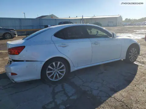 2008 Lexus Is 250 VIN JTHCK262382024299 фото 3