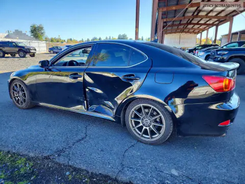 JTHCF5C28A5039735 — 2010 Lexus IS, фото 2 с аукциона Copart, Боковая часть