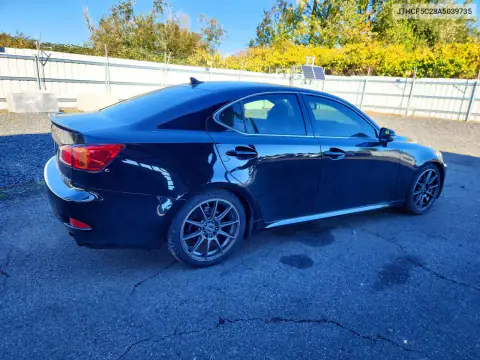 JTHCF5C28A5039735 — 2010 Lexus IS, фото 3 с аукциона Copart, Боковая часть