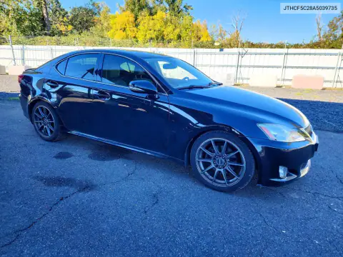 JTHCF5C28A5039735 — 2010 Lexus IS, фото 4 с аукциона Copart, Боковая часть