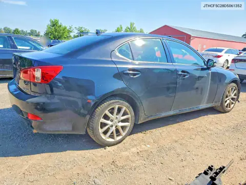 JTHCF5C28D5061352 — 2013 Lexus IS, foto 3 de Copart, Daños en los bajos