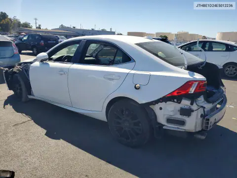 2014 Lexus Is 350 VIN JTHBE1D24E5012236 фото 2