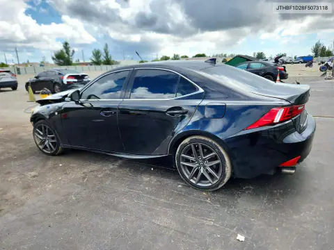 2015 Lexus Is 250 VIN JTHBF1D28F5073118 фото 2