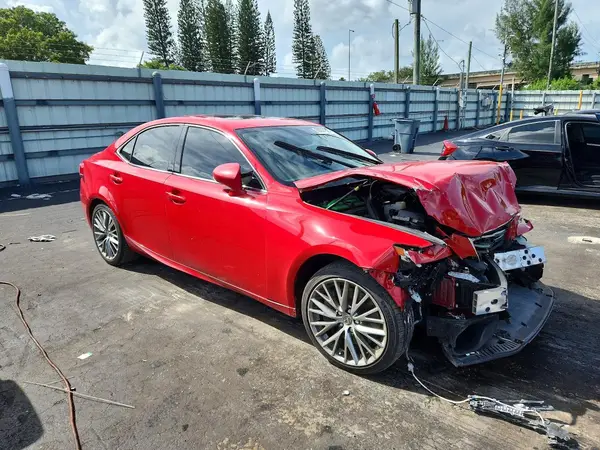 JTHBA1D24G5015166 — 2016 Lexus IS, photo 4 from Copart, Front end