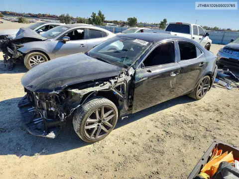JTHBA1D26G5023785 — 2016 Lexus IS, Передняя часть, фото до ремонта