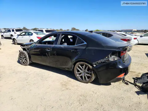 JTHBA1D26G5023785 — 2016 Lexus IS, фото 2 с аукциона Copart 20.10.2026, Передняя часть