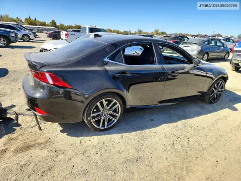 JTHBA1D26G5023785 — 2016 Lexus IS, фото 3 с аукциона Copart 20.10.2026, Передняя часть