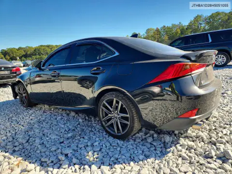 JTHBA1D28H5051055 — 2017 Lexus IS, photo 2 from Copart, Front end