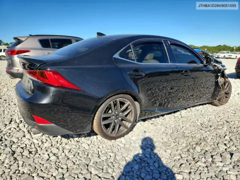 JTHBA1D28H5051055 — 2017 Lexus IS, photo 3 from Copart, Front end