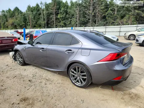 2018 Lexus Is 300 VIN JTHBA1D26J5067678 фото 2