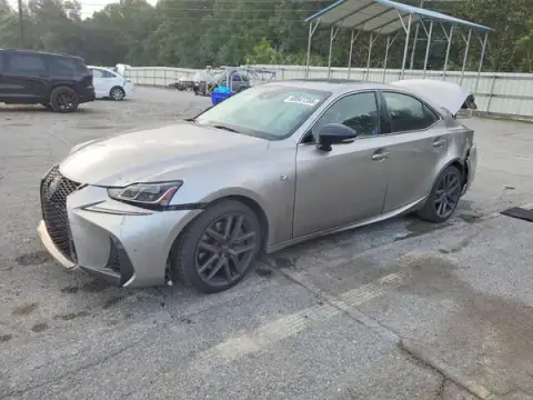 JTHBA1D27K5095913 — 2019 Lexus IS, უკანა ნაწილი (Rear End), ფოტოები შეკეთებამდე
