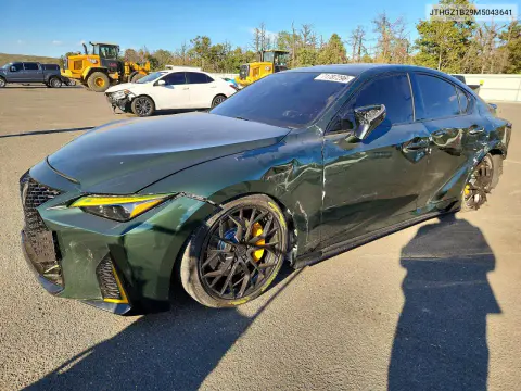 2021 Lexus Is 350 F Sport VIN JTHGZ1B29M5043641 фото 1